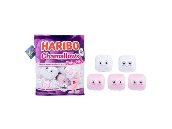 Haribo plysj-snackpose med marshmallows