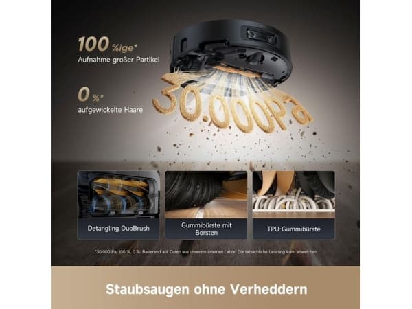 Dreame Aqua10 Ultra Roller Complete, Svart