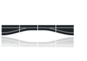 Carrera Toys Narrow section, Musta