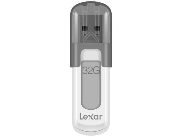 Lexar JumpDrive V100 - USB-flashstasjon - 32 GB - USB 3.0 - grå