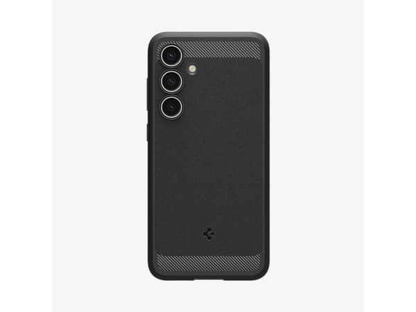 Spigen Rugged Armor, Deksel, Samsung, Galaxy S24 FE, 17 cm (6,7"), Sort