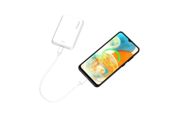 Energizer 15W magnetisk trådløs powerbank. Hvid