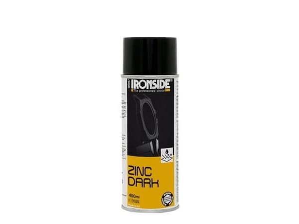Zinkspray mørk grå 400ml
