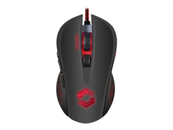 SPEEDLINK TORN, Molempikätinen, USB A-tyyppi, 3200 DPI, Musta
