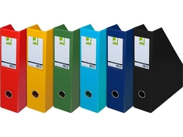 Q-Connect dokumentbox Q-CONNECT, PVC, A4/76, gul