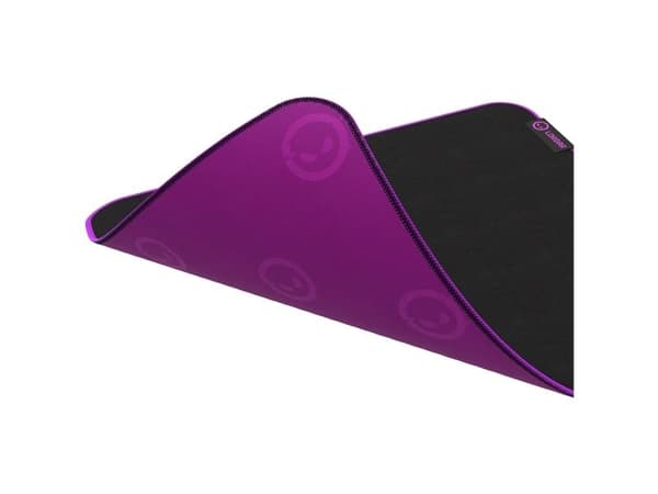 Lorgar LRG-GMP313, Sort, Lilla, Bilde, Spandex, Antiskliunderlag, Musematte til gaming