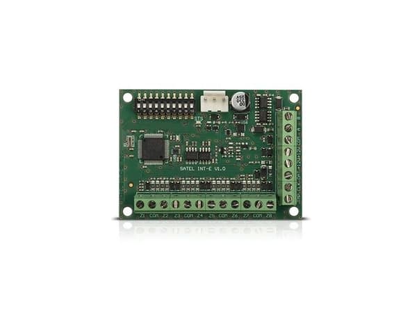 Satel INT-E, Relemoduuli, Vihreä, 1 kpl, 12 V, 80 mA, 80 mm