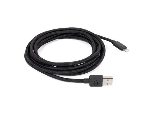 NewerTech - Lightning-kabel - USB hann til Lightning hann - 3 m - trekullsort