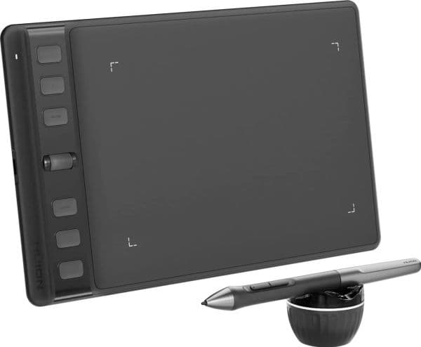 Huion Graphics Tablet Inspiroy 2S Svart