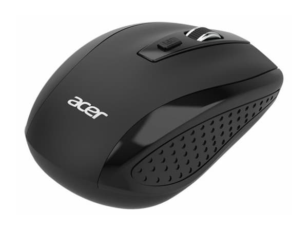 Acer MX202 wireless Maus schwarz - Maus - 1 200 dpi (HP.EXPBG.014)