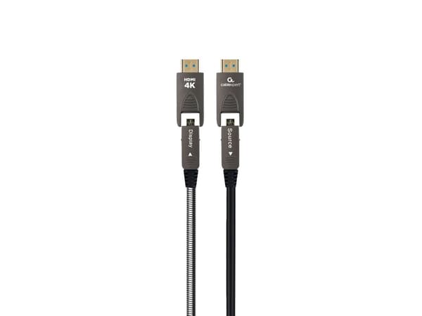 GEMBIRD Active Optical AOC High speed HDMI D-A cable with Ethernet AOC Armored Series 30m
