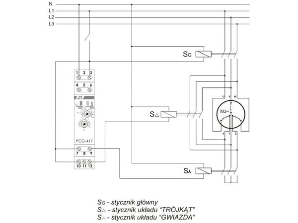 F&F tidsrelä 24/230V 2x8A - PCG-417