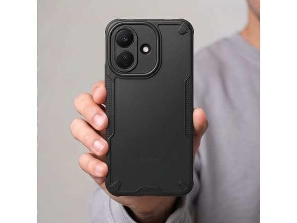 Tech-Protect Rugged Shield Case for Xiaomi Redmi Note 17 Pro 5G - Matte Black