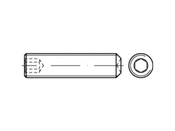 TOOLCRAFT gjengtapp M20 40 mm 50 stk