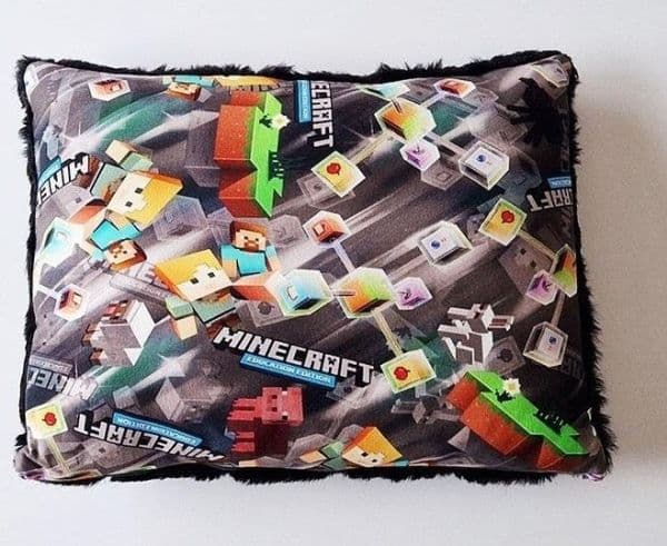 Minecraft koulutus tyyny-harmaa