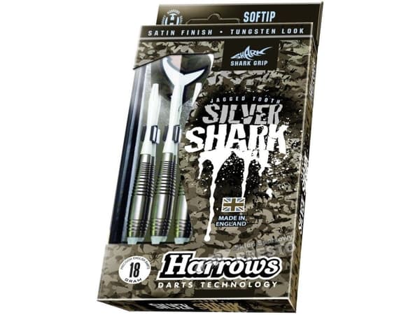 Harrows Harrow darts Silver SHARK softip 18g