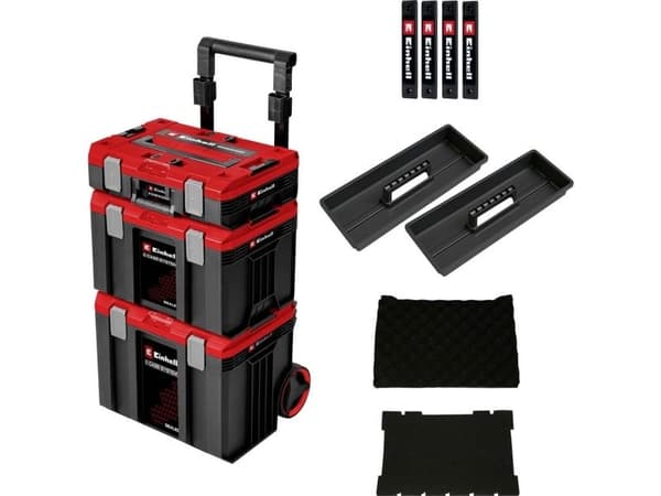 Einhell E-Case tät verktygsväska på hjul