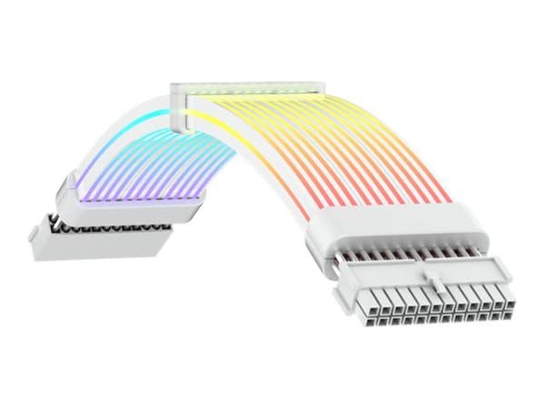 Gamemax | PSU Extension cable | MB 24PIN-B | White