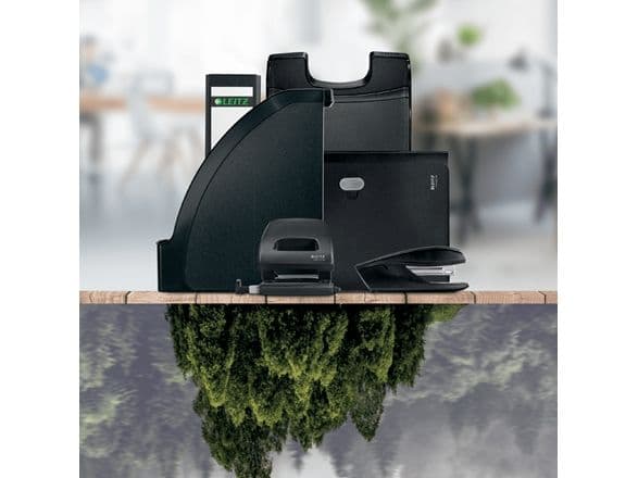 Leitz NeXXt Recycle hullemaskin, 2 hull, 30 ark Blå