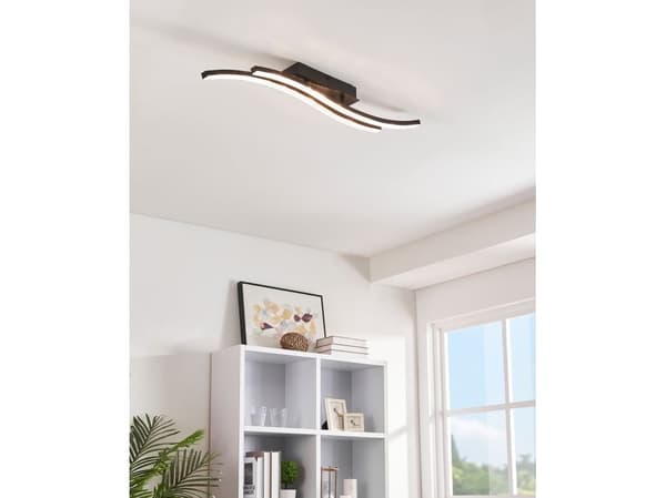 EGLO LEJIAS LOFT LED SORT/TRANSP.