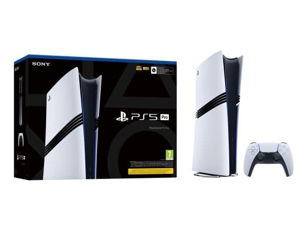 Sony PlayStation 5 Pro 2 TB Wi-Fi, hvit