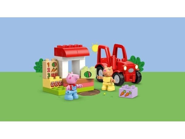 LEGO DUPLO 10468 Traktor og merkitty