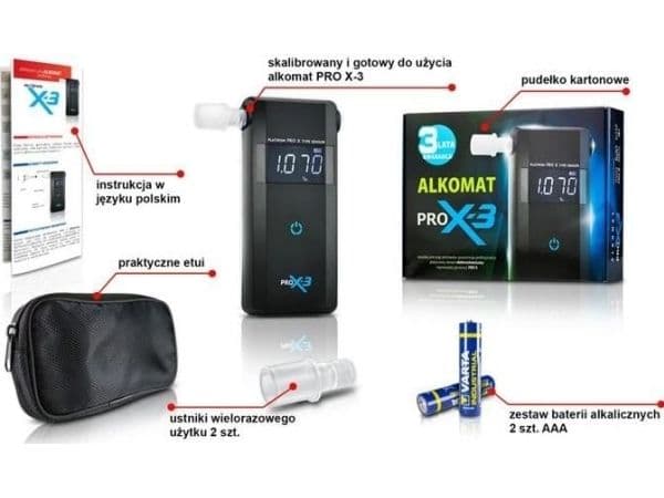 Alkomätare Alcofind PRO X-3