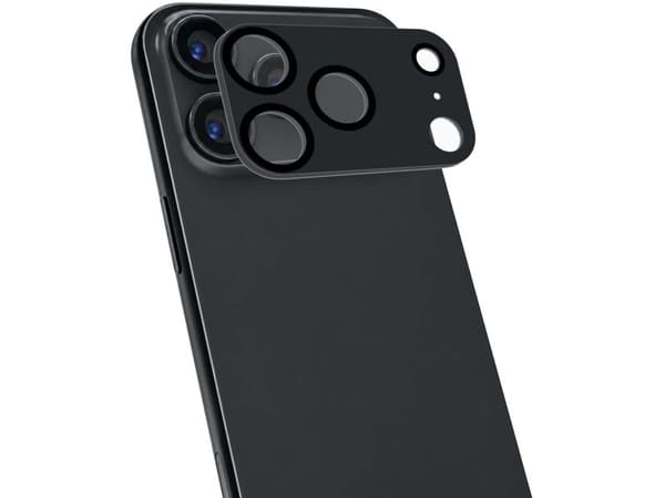 CameraPro Skydd för kameralins iPhone 18 Pro Max/17 Pro Max Dark Silver