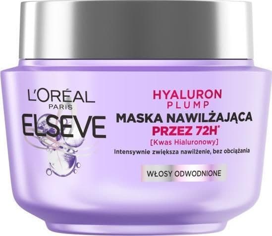 L’Oreal Paris LOREAL_Elseve Hyaluron Plump hårmask för uttorkat hår 300 ml