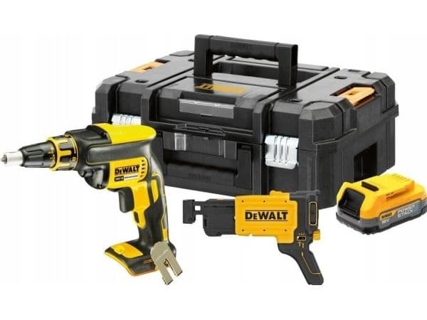 DEWALT 18V 1x1.7Ah POWERSTACK +DCF6202 DCF620E1K Kakeldrivare