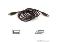 Belkin USB Extension Cable 1.8m, 1,8 m, Musta