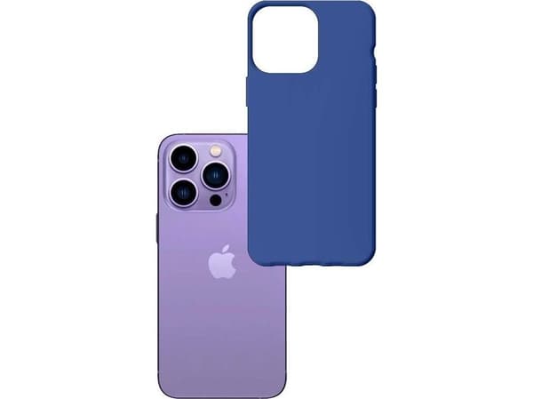 3mk Matt Case iPhone 14 Pro kotelo - sininen