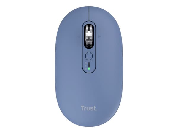 Trust Seron Slim Multi, Molempikätinen, Optinen, RF Wireless + Bluetooth, 3200 DPI, Sininen