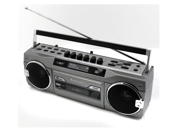 Kassettradio Stereo Bluetooth SRR80TI Sølv