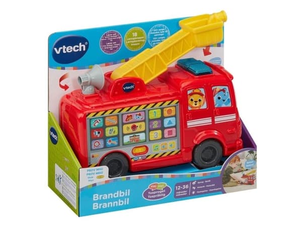 Vtech Rescue Buddies brannbil DK/NO
