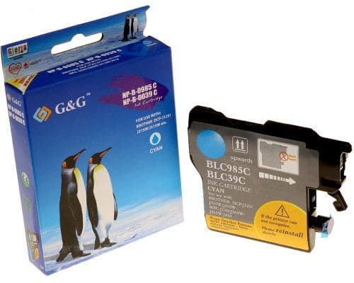 G&G 14548, Cyan, 15 ml, 1 styck, 0 sidor, 800 sidor, Enpack