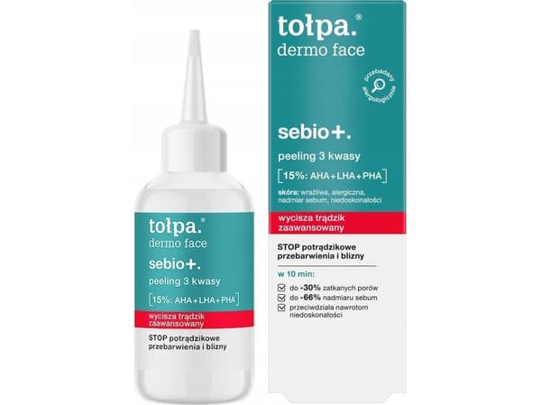 Topa Dermo Face Sebio+ Face Peeling Aha+Lha+Pha 50ml