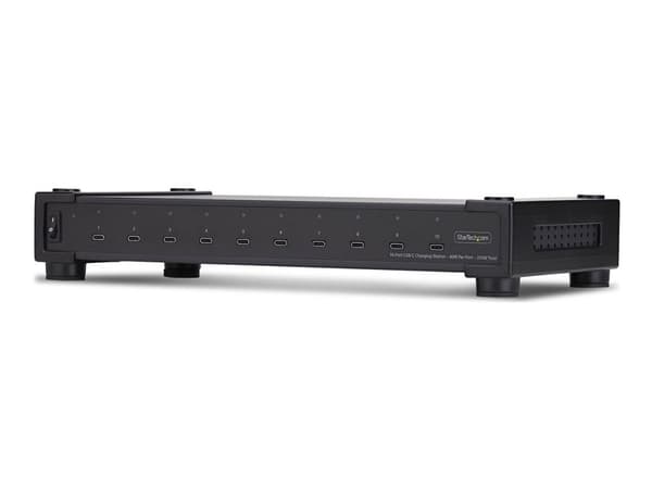 Startech - Hub - 10 x USB-C - stasjonær, rackmonterbar