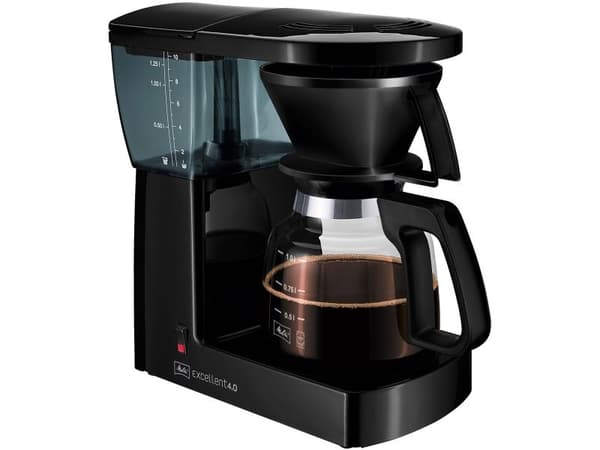 Melitta Excellent 4.0 - Kaffemaskin - 10 koppar - svart