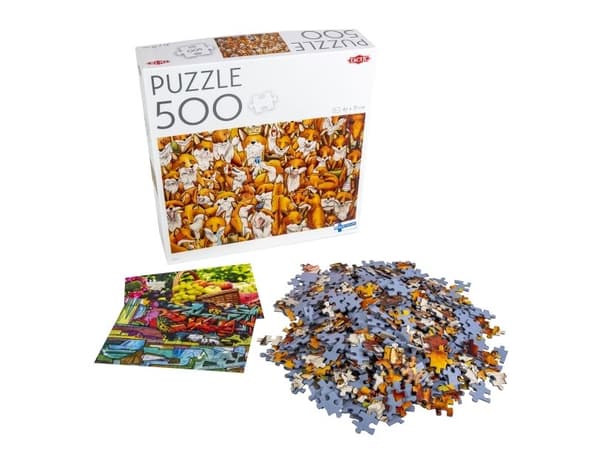 Tactic Puzzle Lovers Foxes 500 pcs puzzle