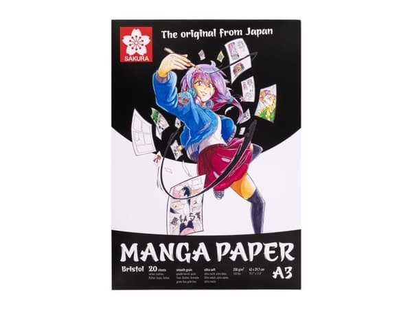 Sakura 99MANPADA3, kunstpapir, 250 g/m², 20 ark
