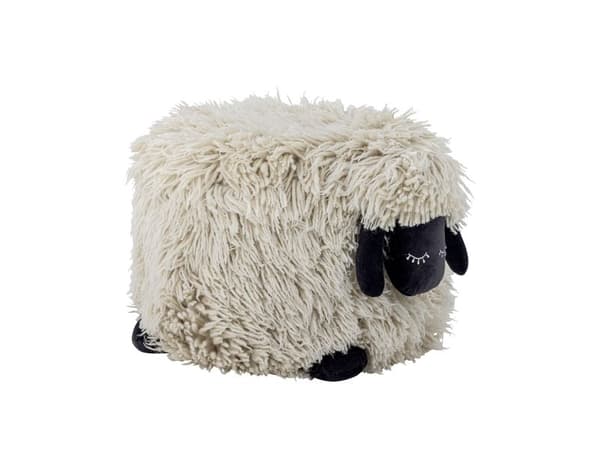 BLOOMINGVILLE MINI Dolly puff, hvit, ull
