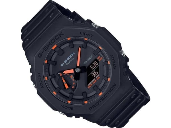 Casio G-Shock GA-2100-1A4ER, vanntett, kvarts