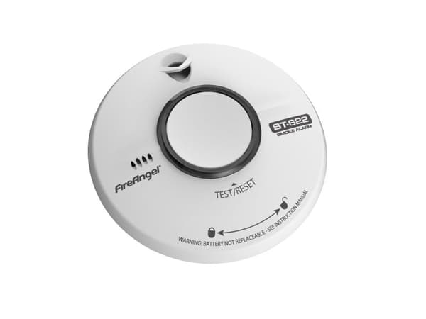 FireAngel ST-622, Optisk detektor, Vit, ABS, 85 dB, Batteri, 3 V