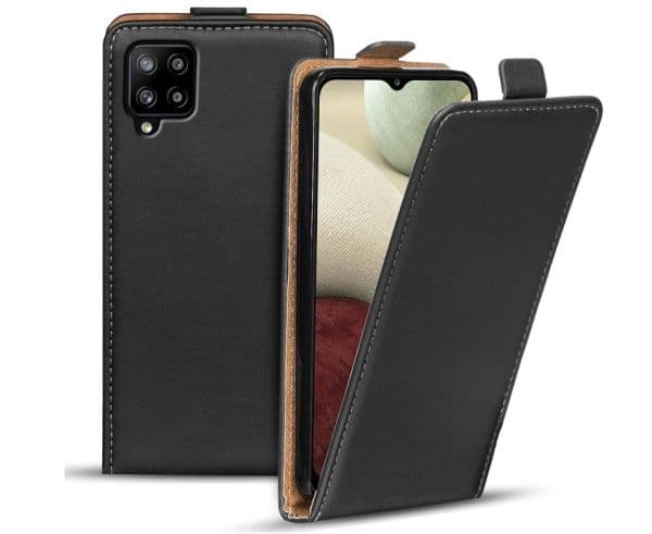 Flip deksel til Samsung Galaxy S23 - Vertikalt - Sort