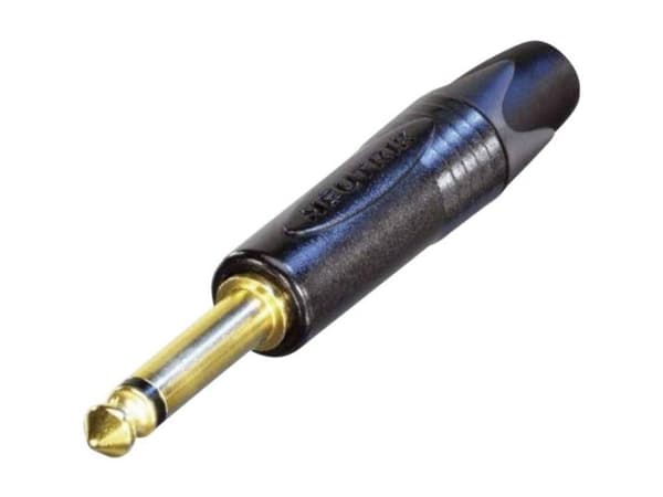 Neutrik NP2X-B, Sort, Guld, 1 mm², 50 V, 50 V, Sort krom