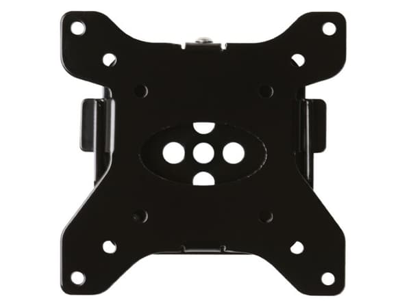 B-Tech LCD TV flat wall mount bracket, 20 kg, Musta
