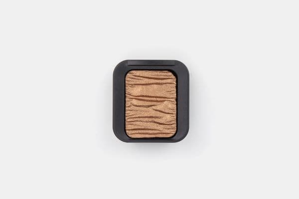 1 Pearlescent colour square, in a clamshell - "FINETEC" | Hazelnut