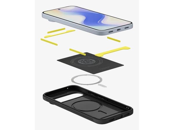 Spigen ACS09698, Etui, Google, Pixel 10 Pro, 16 cm (6.3"), Sort