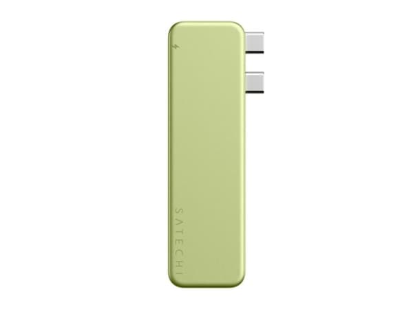 Satechi USB-C Snap Hub för MacBook Neo - Citrus